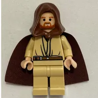 Qui-Gon Jinn, Tan Legs, Dark Orange Beard
