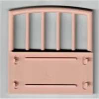 Scala, Baby Crib Footboard 1 x 7 x 6