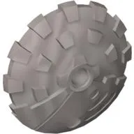 Large Figure Shield 5 x 5 with Saw Blade Studded