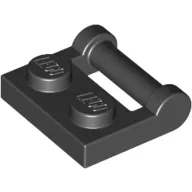 Plate Special 1 x 2 [Side Handle Closed Ends]