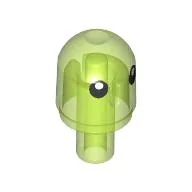 Light Cover with Internal Bar / Bionicle Barraki Eye with Black Eyes print (Z-Blob)