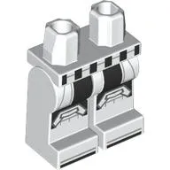 Hips and White Legs with Black ISB Agent Armor print