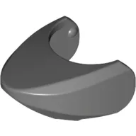 Animal Body Part, Shark Head with Rounded Nose [Plain]
