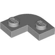 Plate Round Corner 2 x 2 with 1 x 1 Cutout
