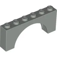 Brick Arch 1 x 6 x 2 - Thick Top with Reinforced Underside