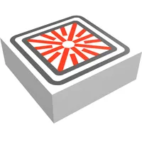 Tile 1 x 1 with Computer Targeting Display Print