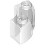 Brick Round Corner 2 x 2 Macaroni with Stud Notch