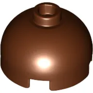 Brick Round 2 x 2 Dome Top, Hollow Stud