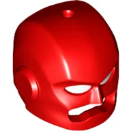 Helmet / Mask, with Chin Guard, Pin Hole in Top