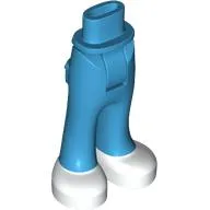 Minidoll Hips and Trousers with Back Pockets with White Shoes print