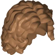 Hair Long Tousled with Center Part