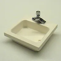Homemaker Washbasin Sink with Chrome Silver Tap (Complete Assembly)