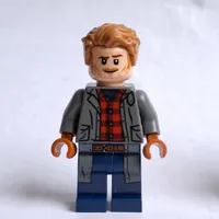 Owen Grady, Dark Bluish Gray Jacket Shirt