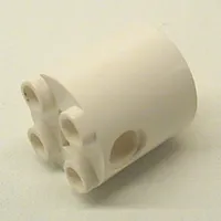 Brick Round 2 x 2 x 2 Robot Body, Axle Holder 'X' Orientation