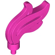 Flame / Headwear Accessory Plume / Feather, Triple Point