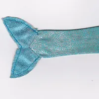 Belville, Fishtail, Adult with Medium Blue Fins, Medium Blue Spots, Silver Overlay Print