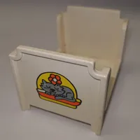 Duplo Bed, Bunk with Cat Print