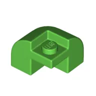 Brick Curved 2 x 2 x 1 1/3 Curved Top, Corner