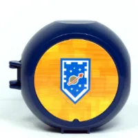 Pod, Round, Half Front with Nexo Knight Sticker