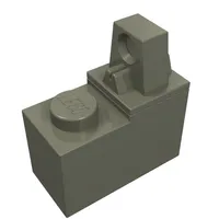 Hinge Brick 1 x 2 Locking with Single Finger On Top