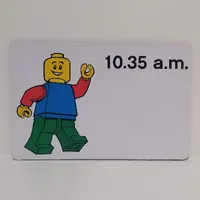 Activity Card, Time-Teaching 12-Hour Clock 10.35 a.m.