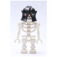 Skeleton, Red Eyes, Speckle Black-Silver Helmet