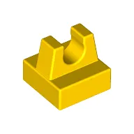 Tile Special 1 x 1 with Clip and Straight Tips