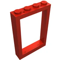 Window 1 x 4 x 5 with Solid Studs