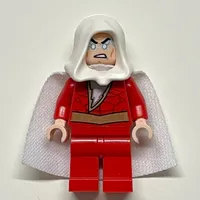 Shazam with White Hood and Cape