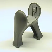 Animal Body Part, Dinosaur, Legs Long [Plain]