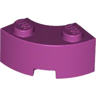 Brick Round Corner 2 x 2 Macaroni with Stud Notch and Reinforced Underside [New Style]