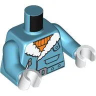 Torso, Winter Coat, White Fur, Orange Sweater print, Medium Azure Arms, White Hands