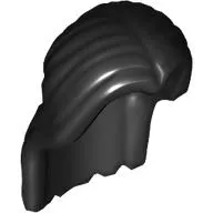 Hair Long Parted in Center