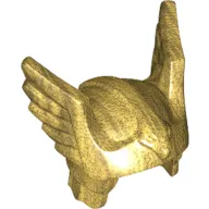 Helmet with Wings and Eagle Head