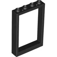 Window 1 x 4 x 5 with Hollow Studs