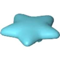 Clikits Icon, Star 2 x 2 Small with Pin [Frosted]