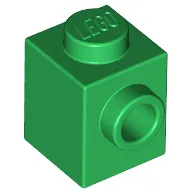 Brick Special 1 x 1 with Stud on 1 Side