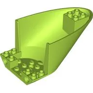 Aircraft Fuselage Curved Aft Section 6 x 10 Bottom, Pinholes