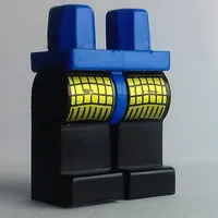 Hips and Black Legs with Armour Print