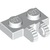 Hinge Plate 1 x 2 Locking with 2 Fingers on Side, 9 Teeth