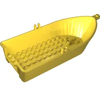 Boat / Rowing Boat 18 x 8 x 2 1/3 with Oarlocks