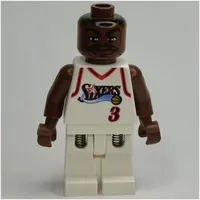 Allen Iverson, Philadelphia 76ers #3, White