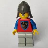 Knight (Crusader Axe) - Light Gray Legs