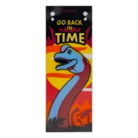 Banner, 'GO BACK IN TIME', Dinosaur Print
