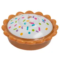 Food Pie with White Cream Filling and Sprinkles Print