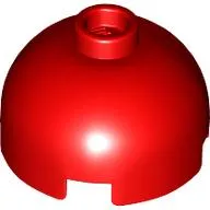 Brick Round 2 x 2 Dome Top, Vented Stud