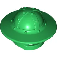 Helmet with Chinstrap and Wide Brim