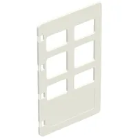 Duplo Door 1 x 3 1/2 x 5 1/3 with Six Panes