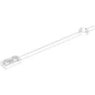 Bar 1 x 12 with 1 x 2 Plate End with Solid Studs and 1 x 1 Round Plate End