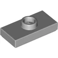 Plate Special 1 x 2 with 1 Stud with Groove and Inside Stud Holder (Jumper)